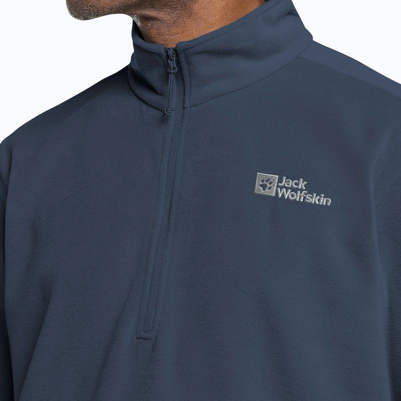 Pánská trekingová mikina Jack Wolfskin Taunus Hz midnight sky 4