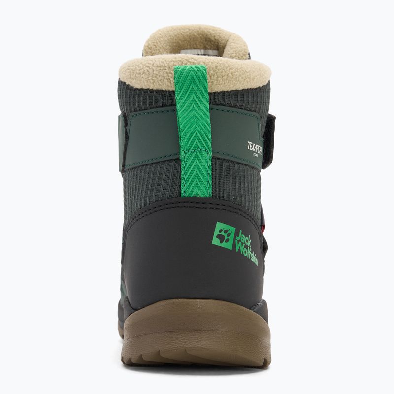 Dětské boty Jack Wolfskin Polar Bear-B Texapore Mid Vc mystic green 6