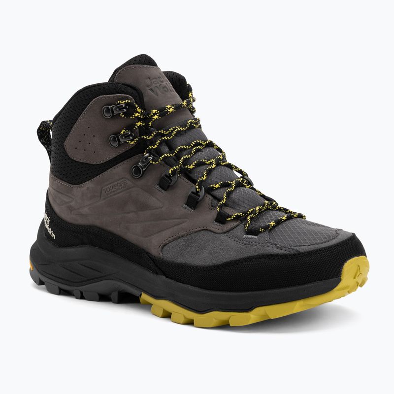 Pánské trekingové boty Jack Wolfskin Cyrox Texapore Mid slate
