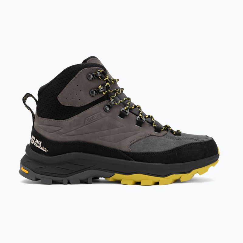 Pánské trekingové boty Jack Wolfskin Cyrox Texapore Mid slate 2