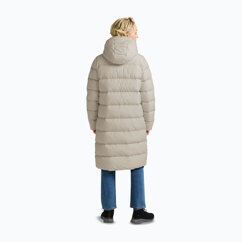 Dámský péřový kabát Jack Wolfskin Frozen Palace pale sand 3