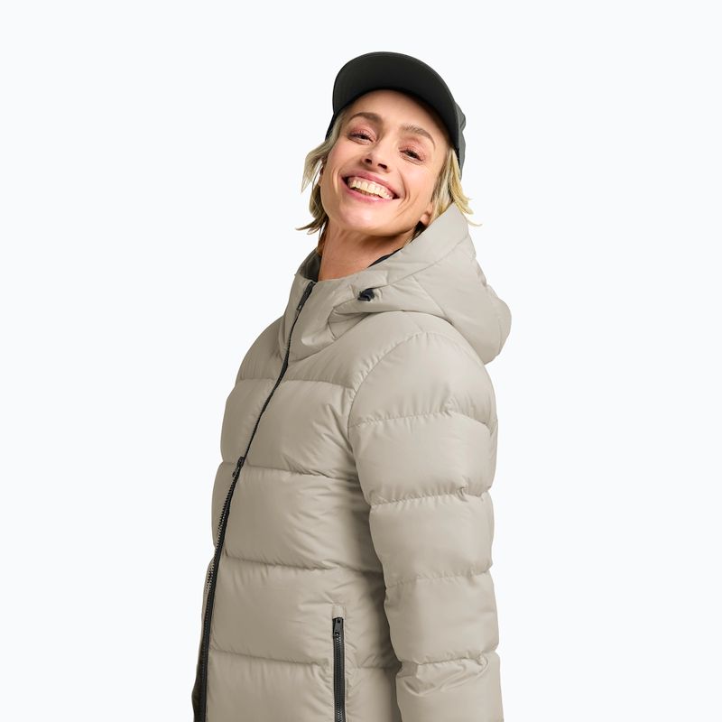 Dámský péřový kabát Jack Wolfskin Frozen Palace pale sand 4