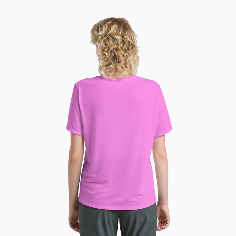 Dámské trekové tričko Jack Wolfskin Vonnan foxglove 3