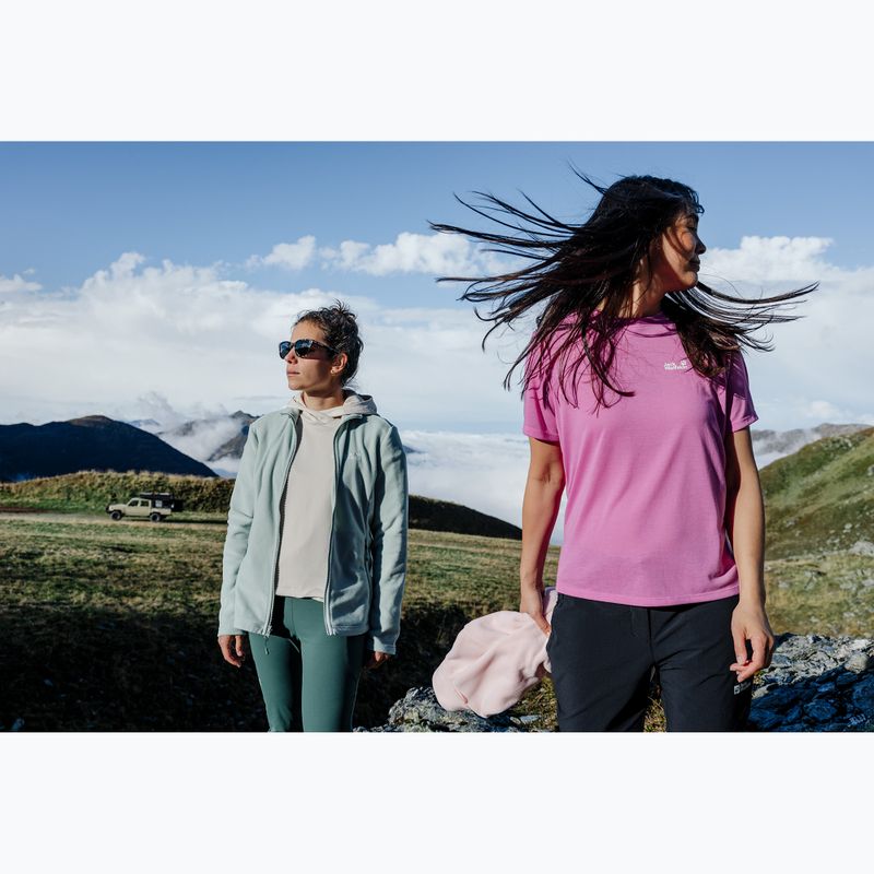 Dámské trekové tričko Jack Wolfskin Vonnan foxglove 8