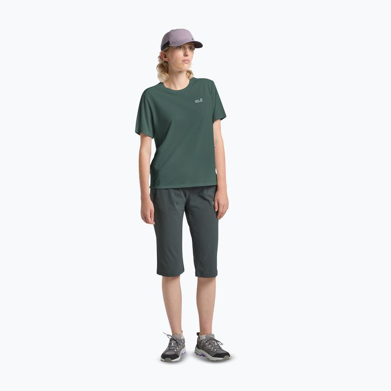 Dámské trekové tričko Jack Wolfskin Vonnan sago palm 2