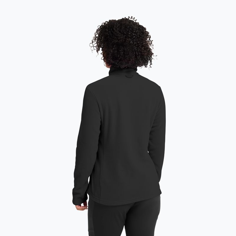 Dámská fleecová mikina Jack Wolfskin Taunus 100 Full Zip black 3