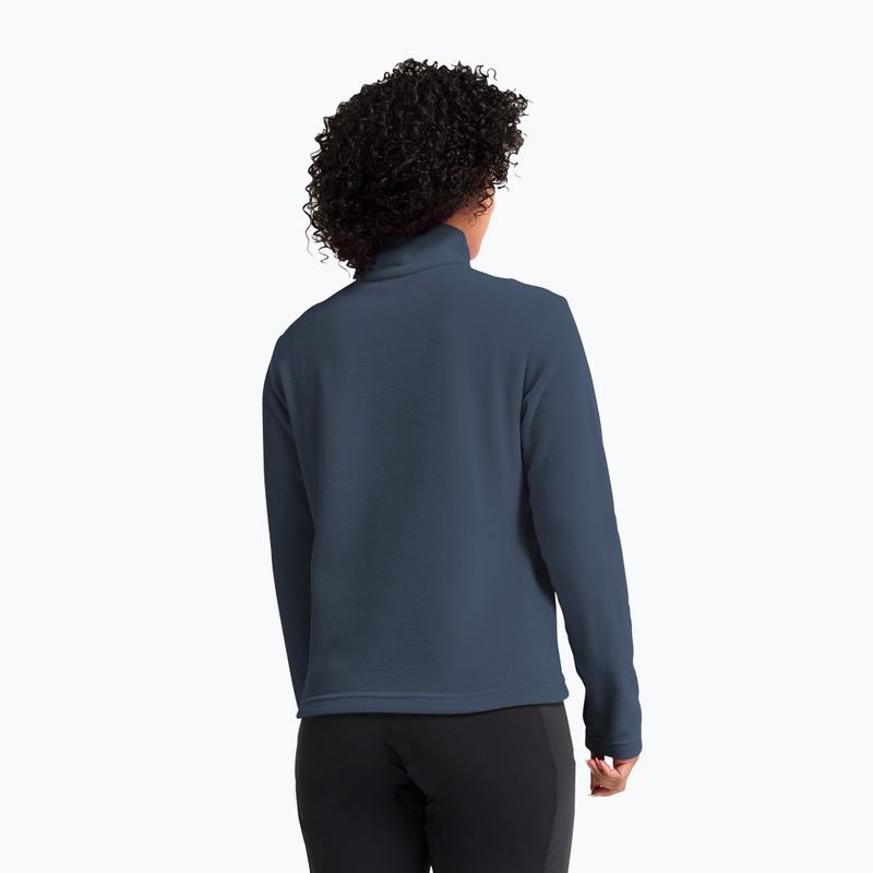 Dámská fleecová mikina Jack Wolfskin Taunus 100 Half Zip midnight sky 3