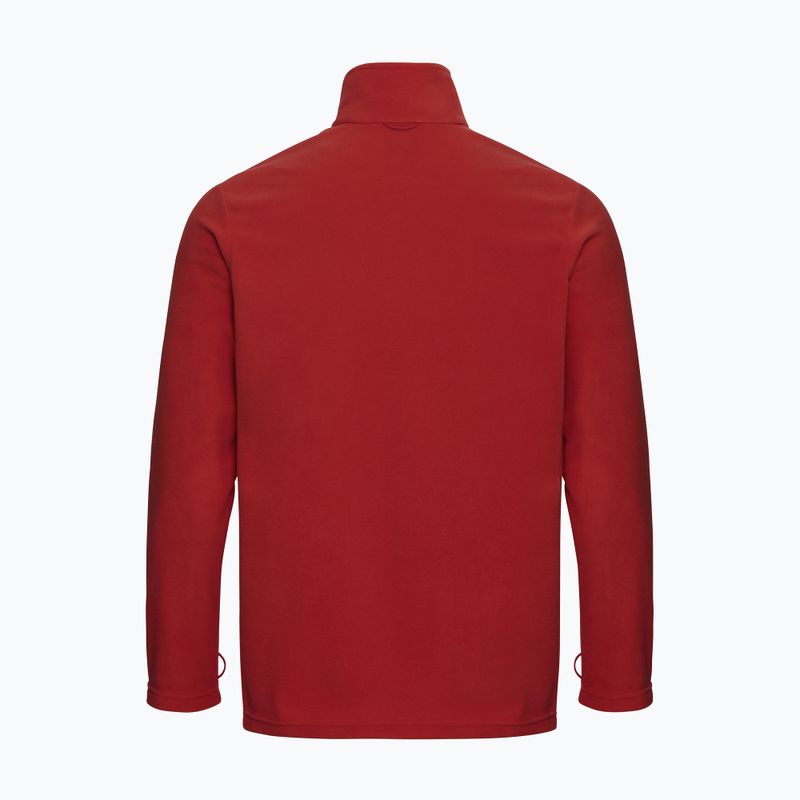 Pánská fleecová mikina Jack Wolfskin Taunus 100 Full Zip siren red 8
