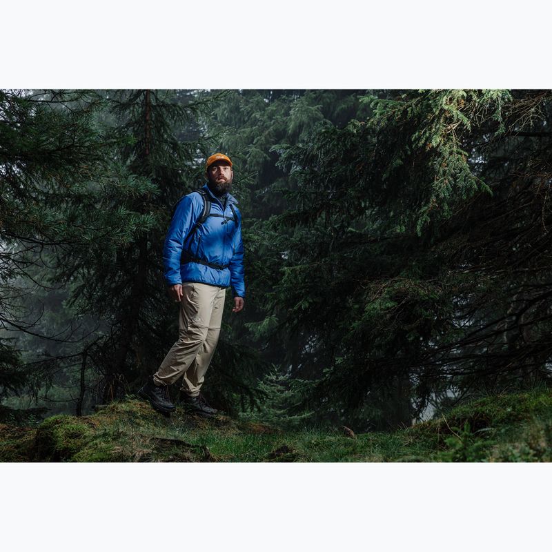 Pánská zateplená bunda Jack Wolfskin Trail Light Ins 2IN1 blue orchid 14