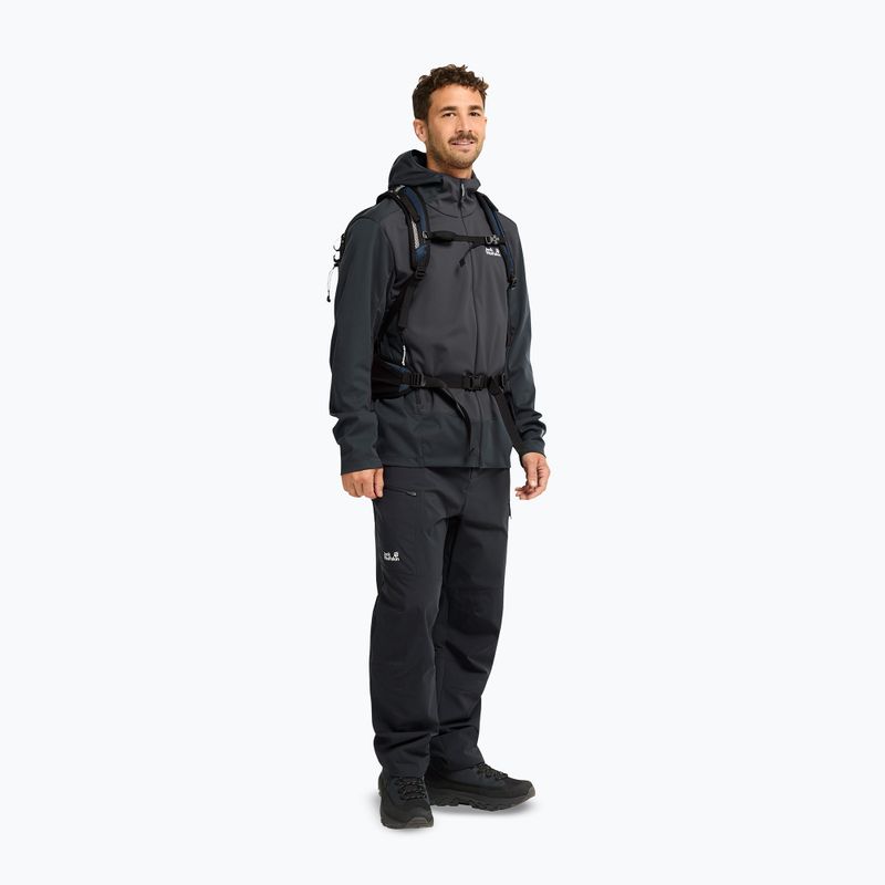 Pánská softshellová bunda Jack Wolfskin Skyvail phantom 2