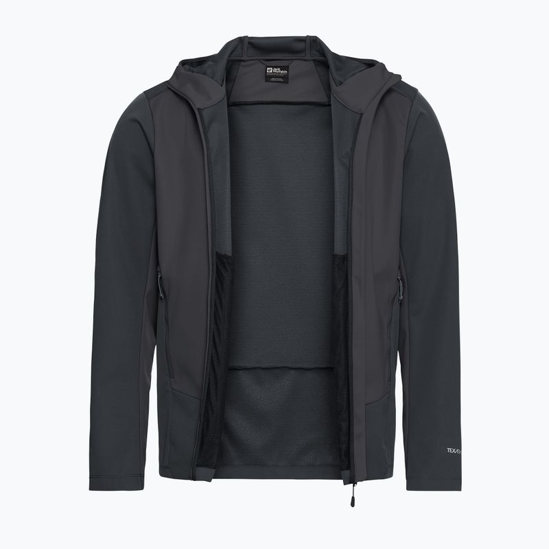 Pánská softshellová bunda Jack Wolfskin Skyvail phantom 8
