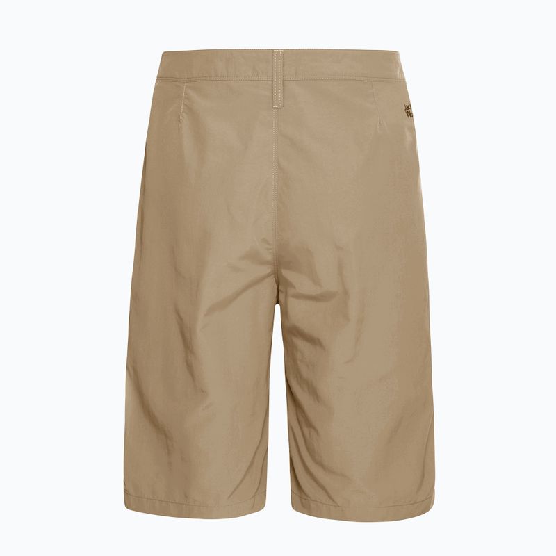 Pánské trekové šortky Jack Wolfskin Duneland hazel wood 9