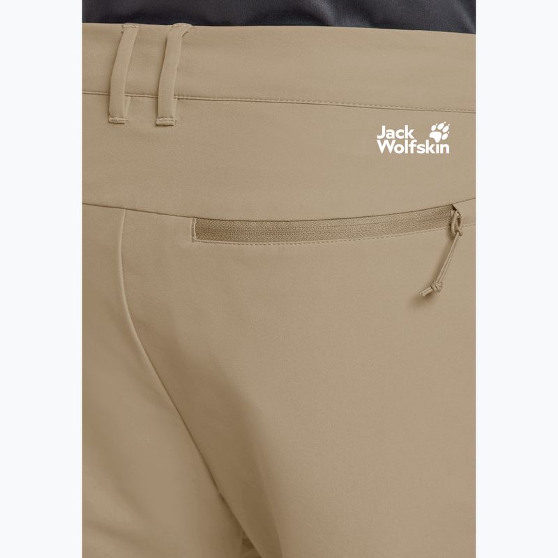 Pánské trekingové kalhoty Jack Wolfskin Pico Trail hazel wood 5