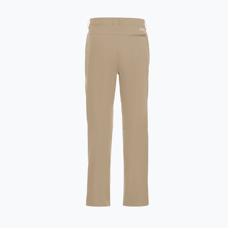 Pánské trekingové kalhoty Jack Wolfskin Pico Trail hazel wood 7