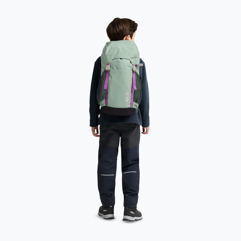 Dětský turistický batoh Jack Wolfskin Kids Explorer 20 l green zinnia 17