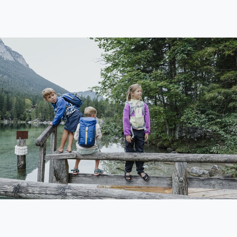 Dětský turistický batoh Jack Wolfskin Explorer 15 l blue orchid 18