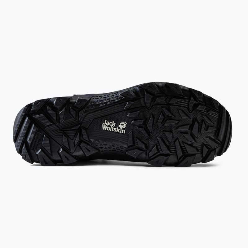 Pánská trekingová obuv Jack Wolfskin Everquest Texapore Mid černá 4053611 4