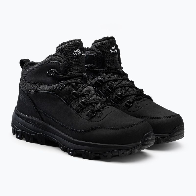 Pánská trekingová obuv Jack Wolfskin Everquest Texapore Mid černá 4053611 5