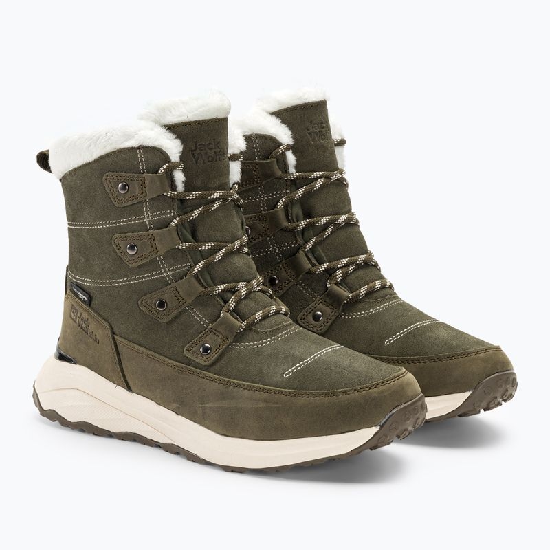 Jack Wolfskin dámské trekové boty Dromoventure Texapore High island moss 5