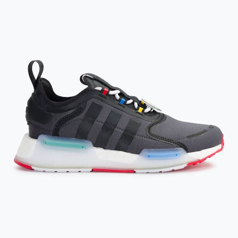 Dětské boty adidas NMD_V3 grey six/core black/cloud white 2