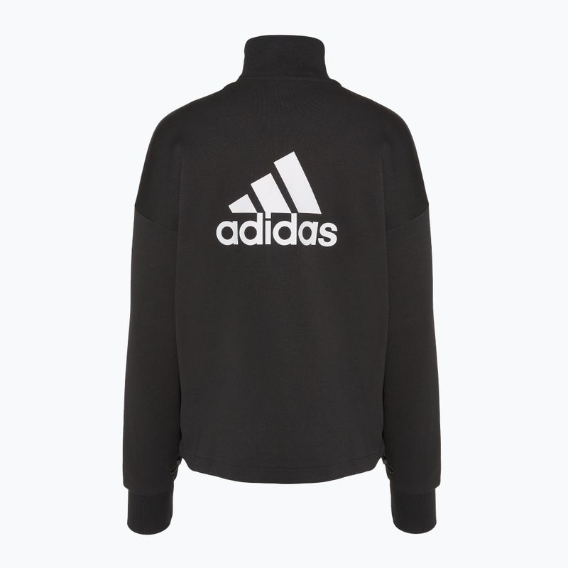 Dámská mikina adidas Future Icons Badge Of Sport Quarter Zip black 2