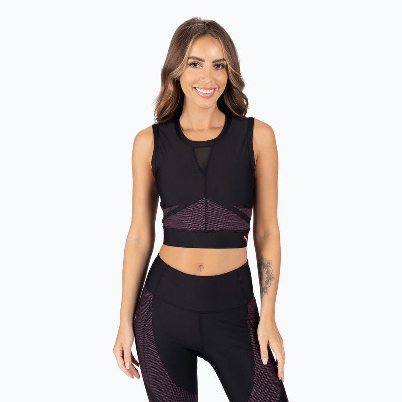 Dámský sportovní top PUMA Eversculpt Fitted černý 522395_51