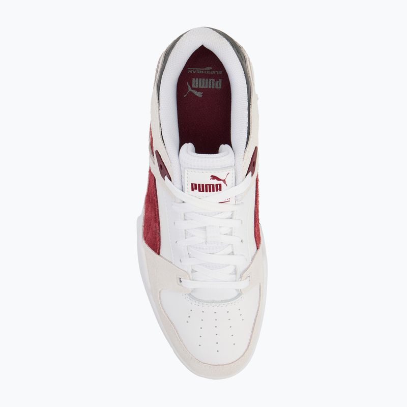 Pánské boty PUMA Slipstream Heritage puma white/team regal red/shadow gray 5