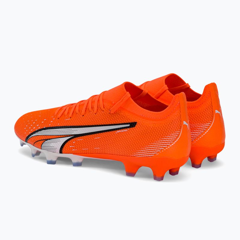 Pánské kopačky PUMA Ultra Match FG/AG orange 107217 01 3