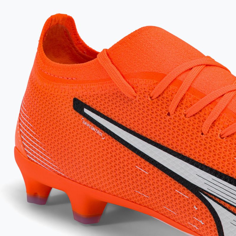 Pánské kopačky PUMA Ultra Match FG/AG orange 107217 01 9