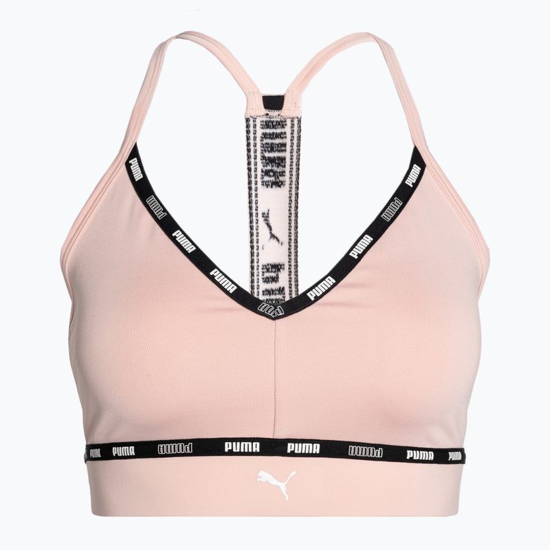PUMA Low Impact Puma Strong Strappy fitness podprsenka růžová 522225 66