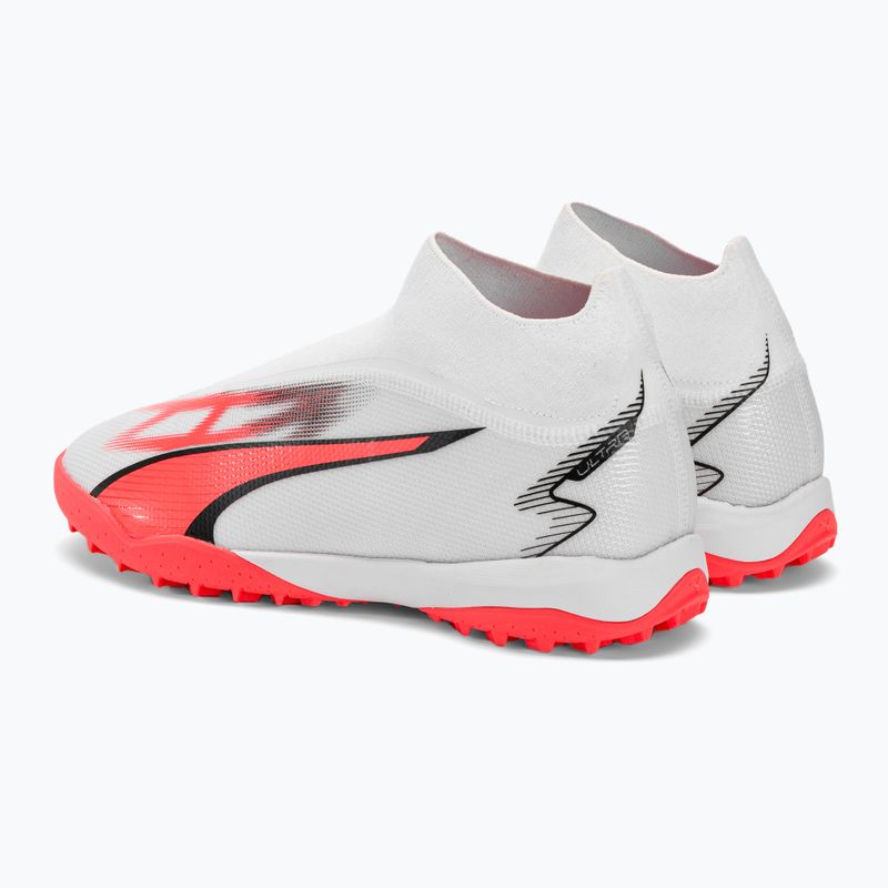 Pánské kopačky PUMA Ultra Match+ Ll TT puma white/puma black/fire orchid 3