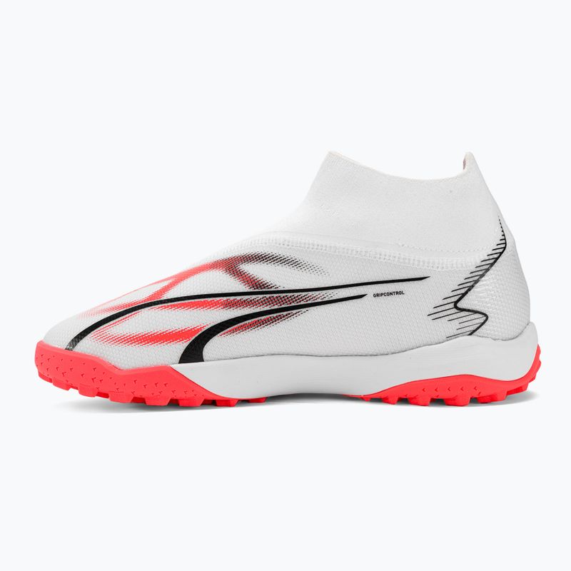 Pánské kopačky PUMA Ultra Match+ Ll TT puma white/puma black/fire orchid 10