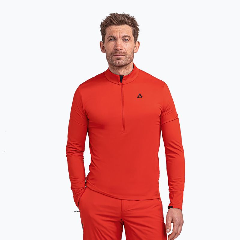 Pánská lyžařská mikina Schöffel Pine scarlet red