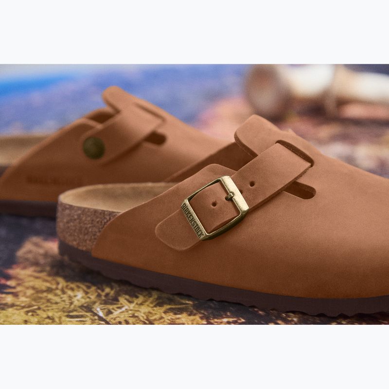 Nazouváky BIRKENSTOCK Boston LEOI Narrow cognac 8