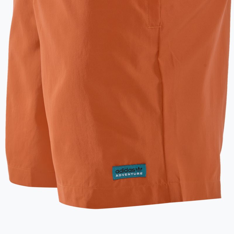 Pánské šortky adidas Adventure Woven capri orange 3