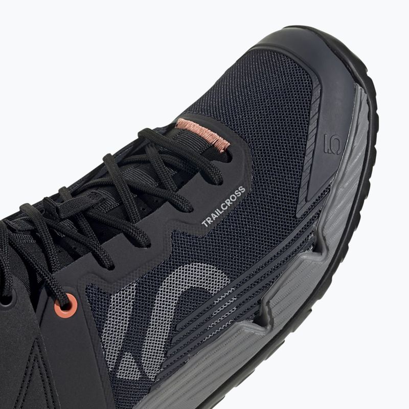 Pánské cyklistické tretry adidas FIVE TEN Trailcross Mid Pro legend ink/grey three/coral fusion 13
