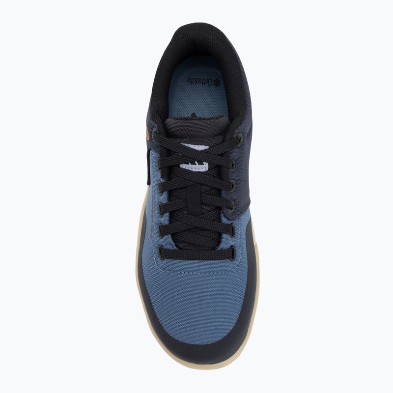 Pánské cyklistické boty na platformové pedály adidas FIVE TEN Freerider Pro Canvas wonder steel/legend ink 5