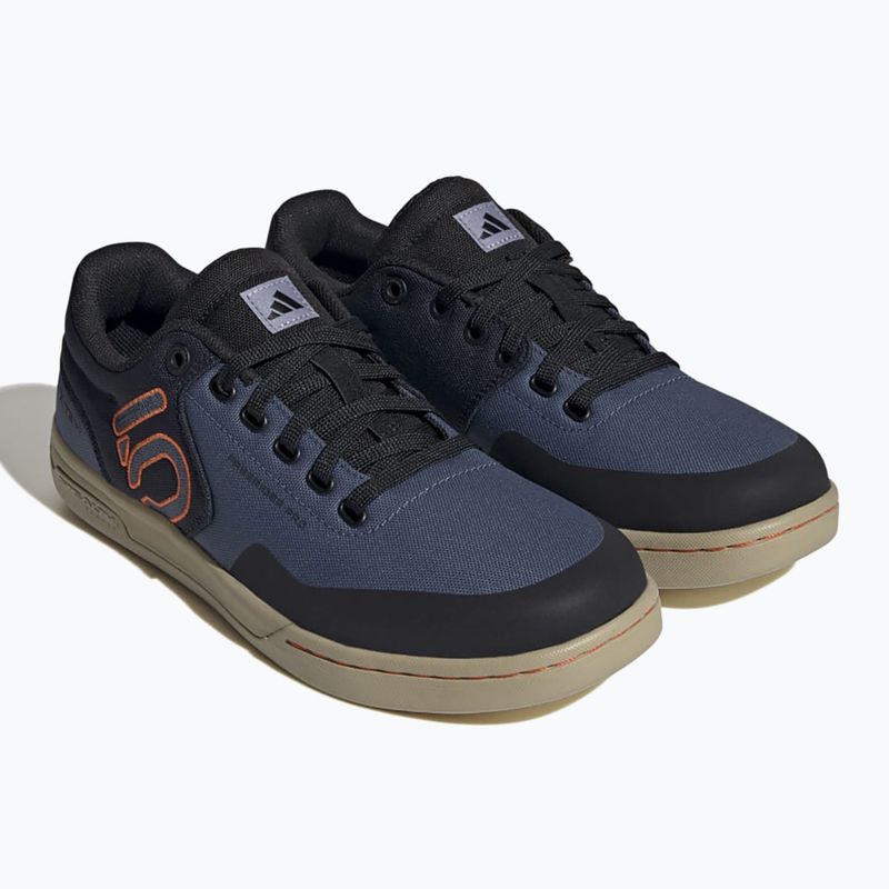 Pánské cyklistické boty na platformové pedály adidas FIVE TEN Freerider Pro Canvas wonder steel/legend ink 10