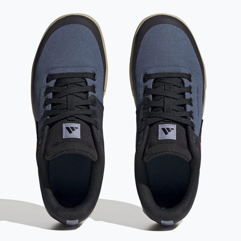 Pánské cyklistické boty na platformové pedály adidas FIVE TEN Freerider Pro Canvas wonder steel/legend ink 13
