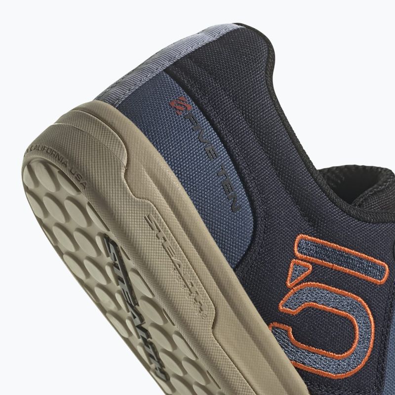 Pánské cyklistické boty na platformové pedály adidas FIVE TEN Freerider Pro Canvas wonder steel/legend ink 14