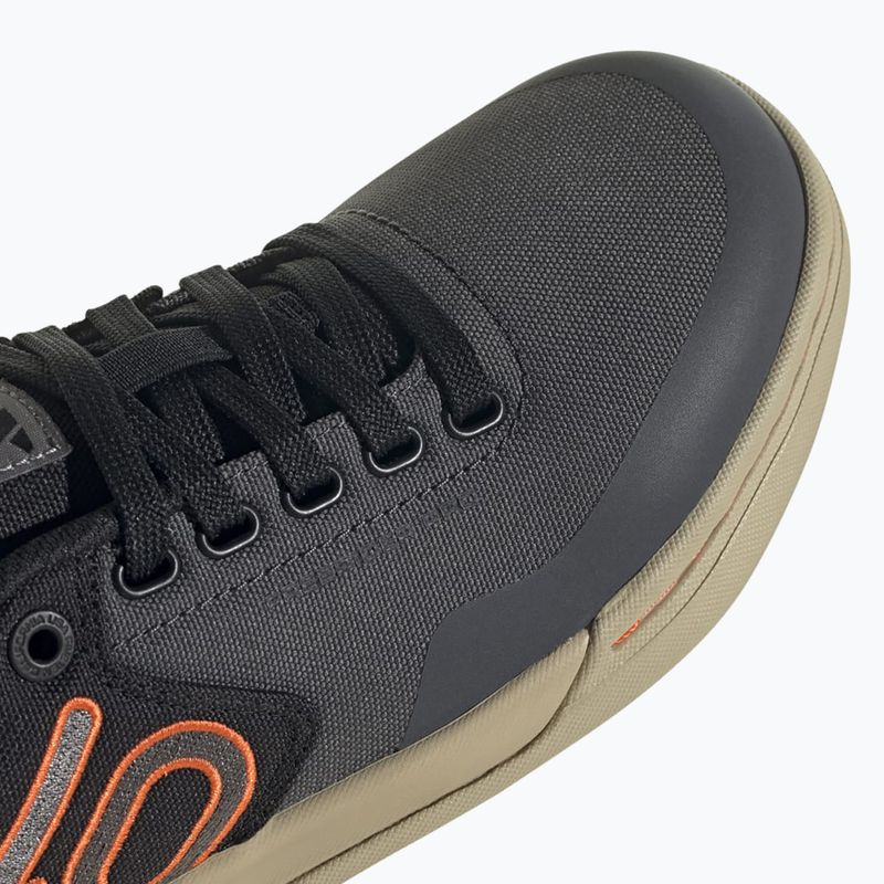 Dámské cyklistické boty adidas FIVE TEN Freerider Pro Canvas W grey six/grey four/impact orange 8