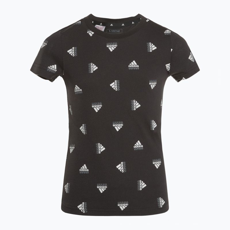 Dětské tričko adidas Brand Love black/white