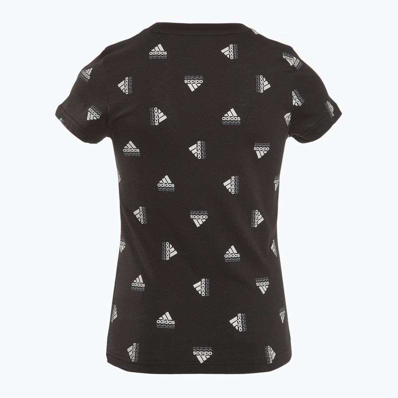 Dětské tričko adidas Brand Love black/white 2