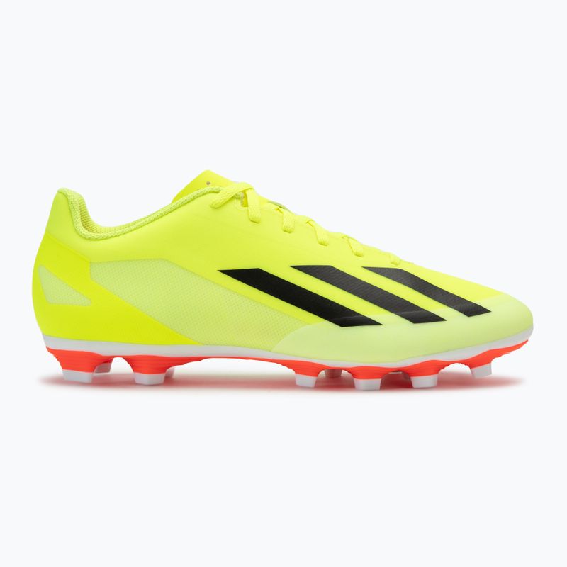 Pánské adidas X Crazyfast Club FxG týmové kopačky solar yellow/core black/cloud white 2
