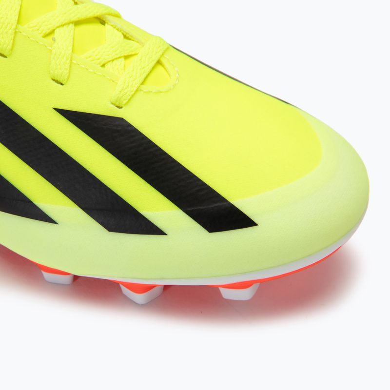 Pánské adidas X Crazyfast Club FxG týmové kopačky solar yellow/core black/cloud white 7