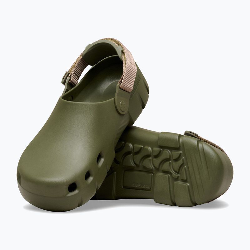 Nazouváky BIRKENSTOCK Birki Flow TEX EVA Regular khaki/gray taupe 9