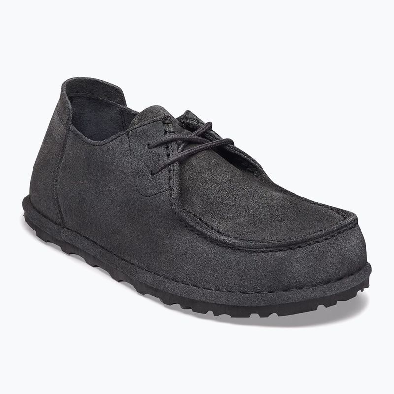 Boty BIRKENSTOCK Utti Lace Suede Leather charcoal