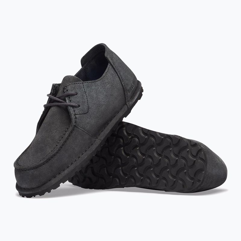 Boty BIRKENSTOCK Utti Lace Suede Leather charcoal 5