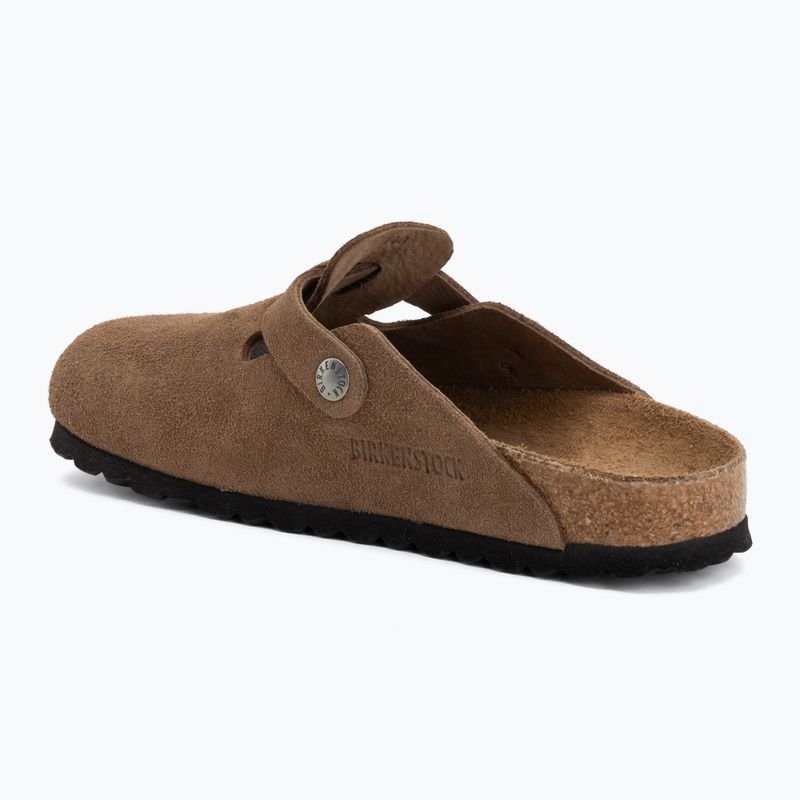 Nazouváky BIRKENSTOCK Boston Suede Leather dark tea 3