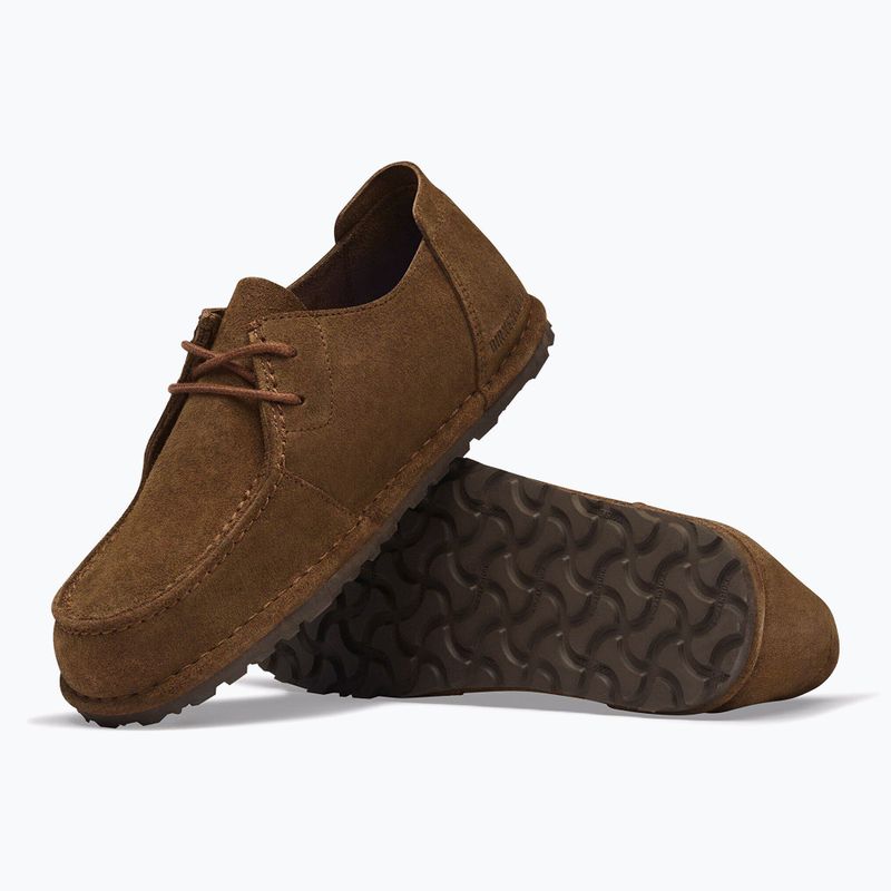 Boty BIRKENSTOCK Utti Lace Suede Leather carafe 5